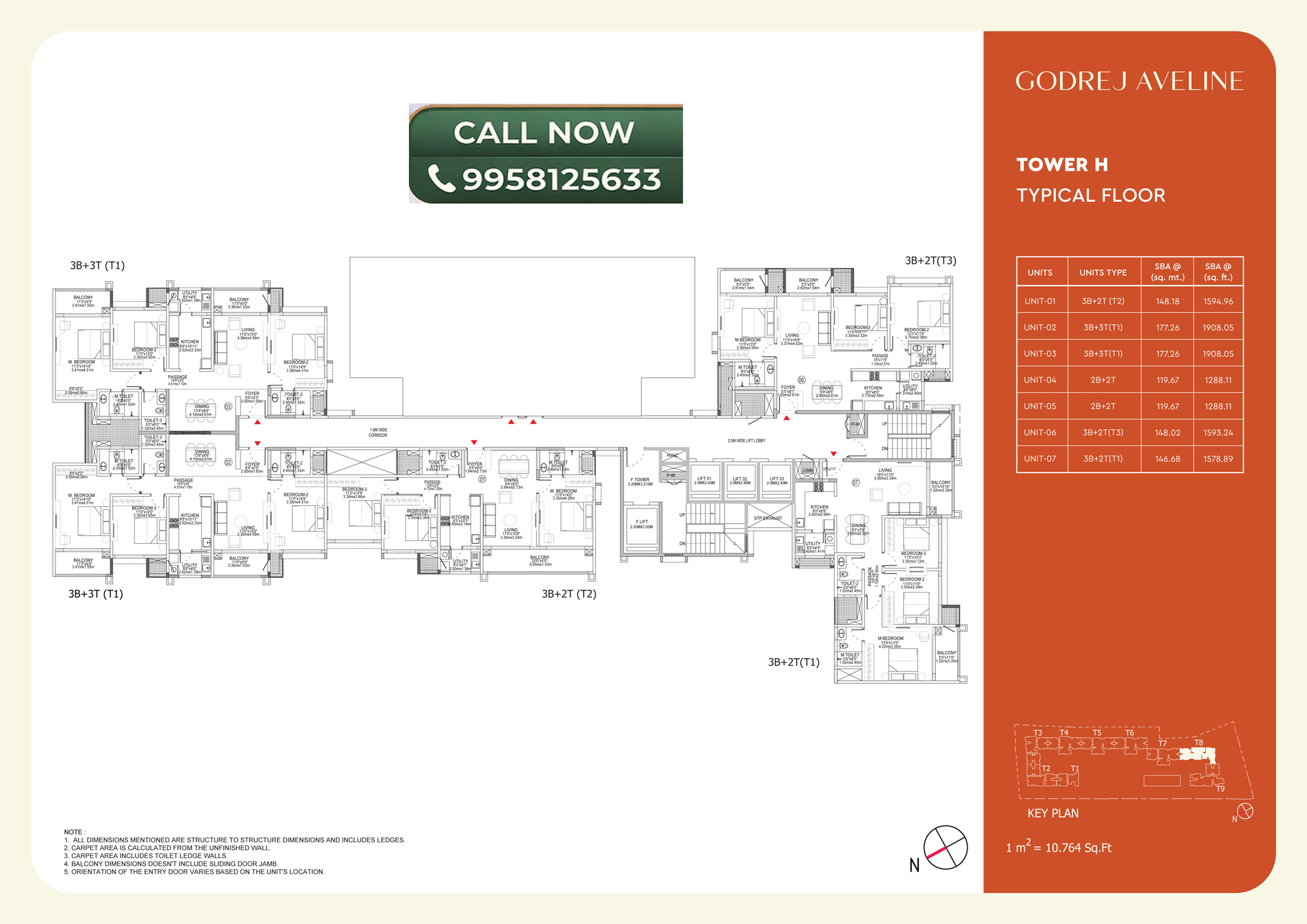 Godrej Yelahanka Floor Plan